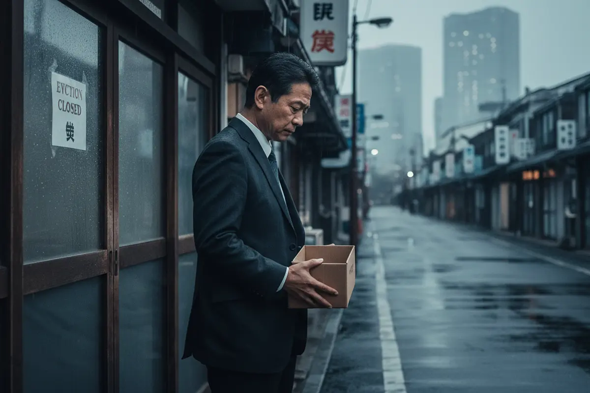 Corporate bankruptcies in Japan hit 12-year peak