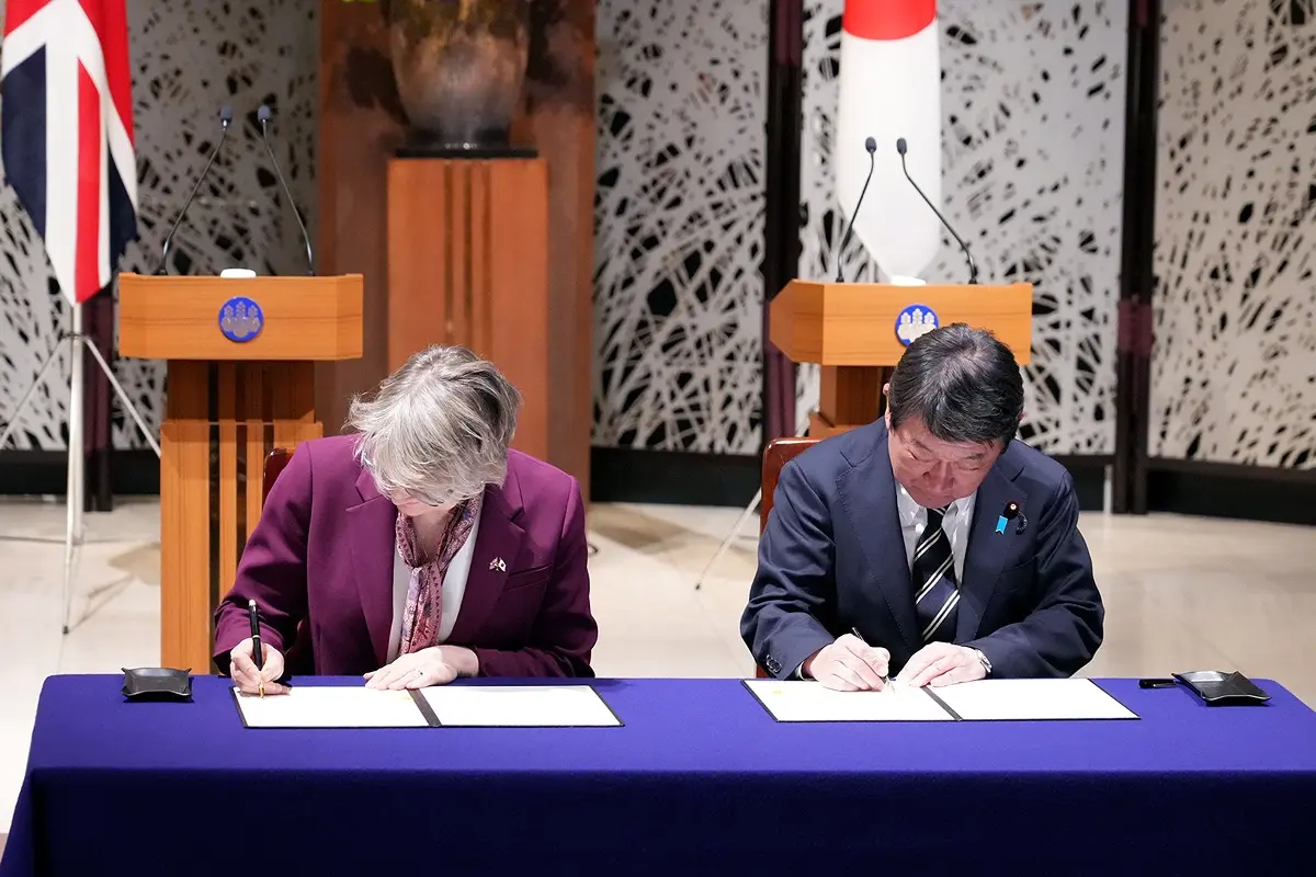 Japan and UK step up strategic coordination amid global instability