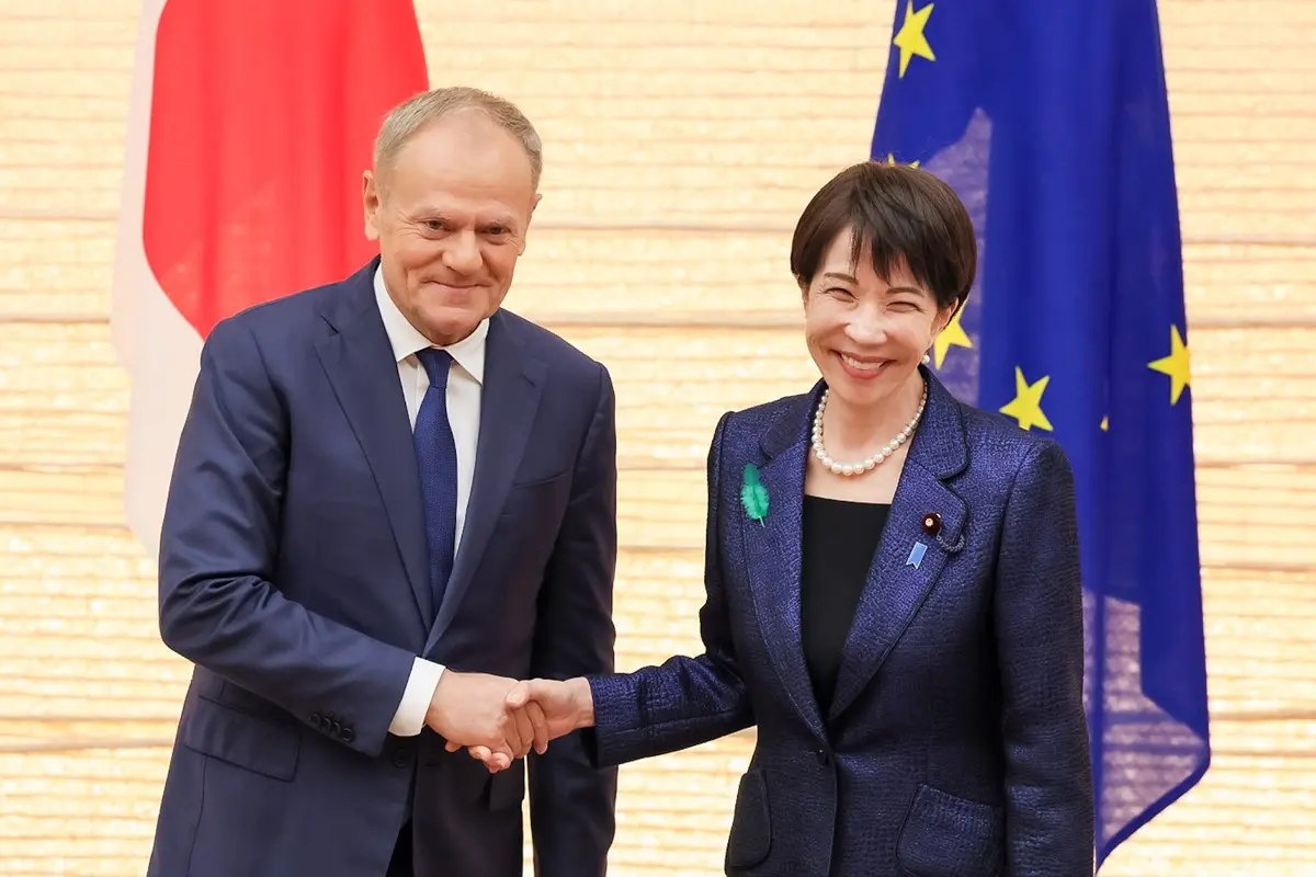 Japan and Poland deepen strategic ties during Tusk visit to Tokyo